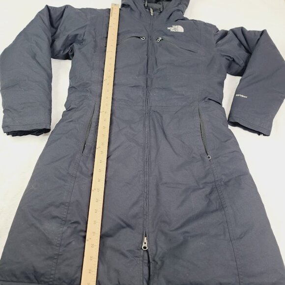 The North Face Women's Black Hyvent Down Hooded Snow Parka Jacket Size M - Picture 4 of 10